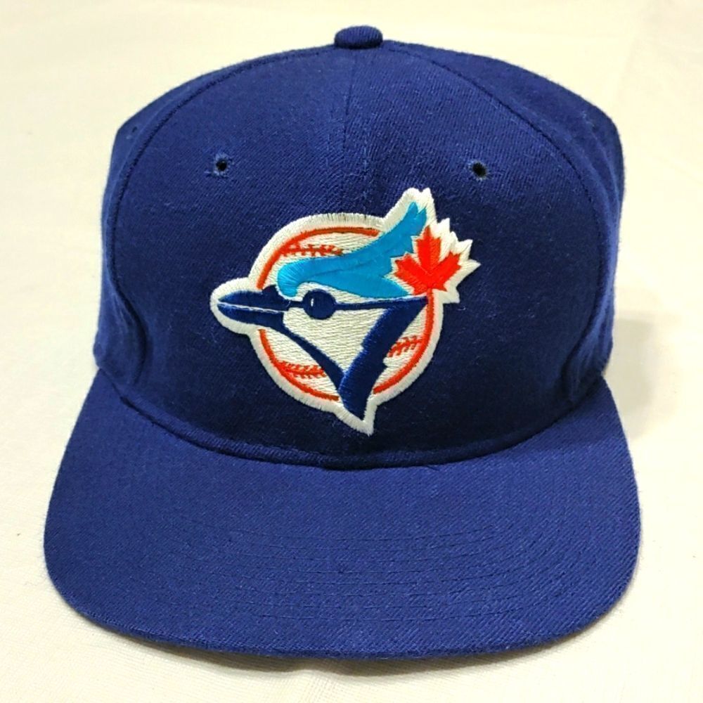 MLB Toronto Blue Jays Royal Blue Fitted Cap with Team Logo